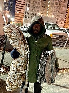 Plastic Grocery Bags turned into Mats for the Homeless Mauldin & Jenkins