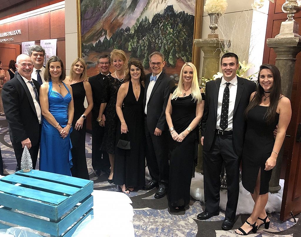Mauldin & Jenkins employees at Winter Wonderland Gala