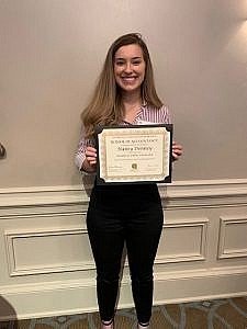 KSU Accounting Student Hailey Denney Awarded M&J Scholarship Mauldin & Jenkins