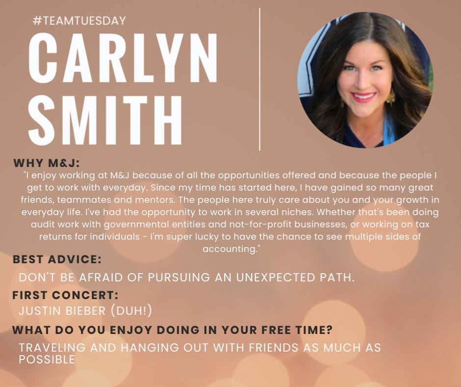 You are currently viewing #TeamTuesday – Carlyn Smith