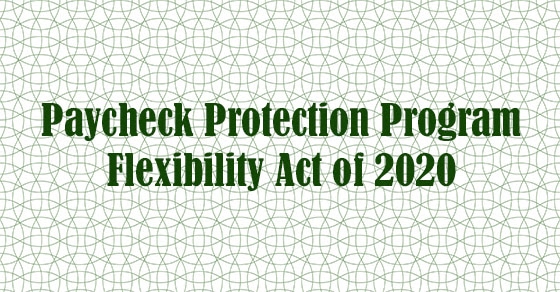 PPP flexibility act