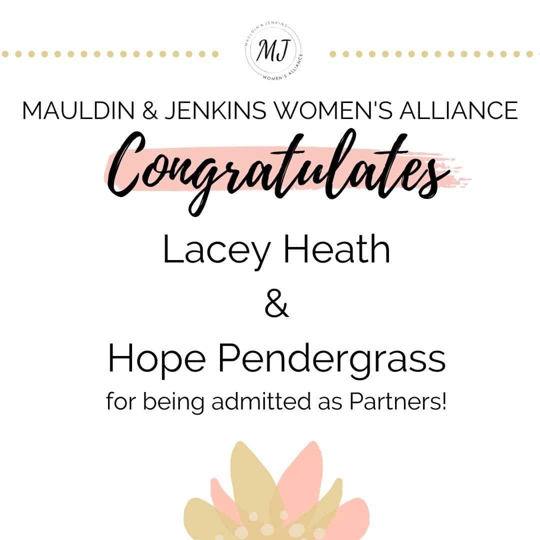 You are currently viewing Congratulations to Lacey Heath & Hope Pendergrass!