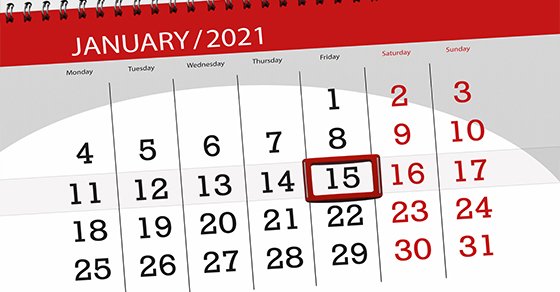 You are currently viewing The next estimated tax deadline is January 15 if you have to make a payment
