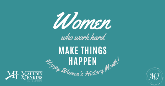 Happy Women's History Month!