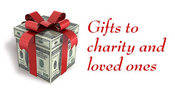 You are currently viewing Feeling generous at year end? Strategies for donating to charity or gifting to loved ones