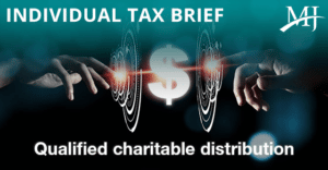 IRA charitable donations: An alternative to taxable required distributions Mauldin & Jenkins