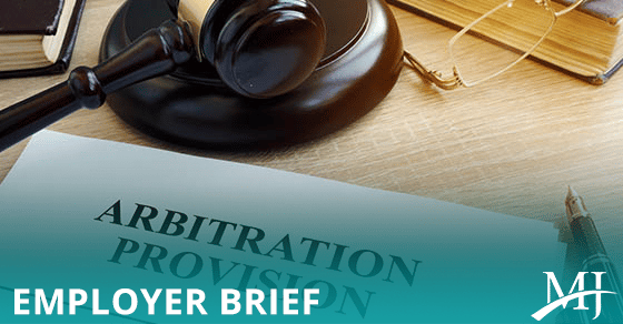 You are currently viewing Adding an arbitration provision to an ERISA-compliant retirement plan