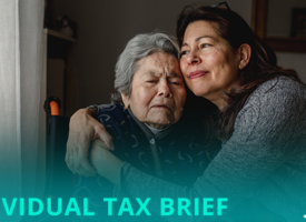Caring for an elderly relative? You may be eligible for tax breaks