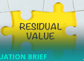 Measuring residual value for the discounted cash flow method