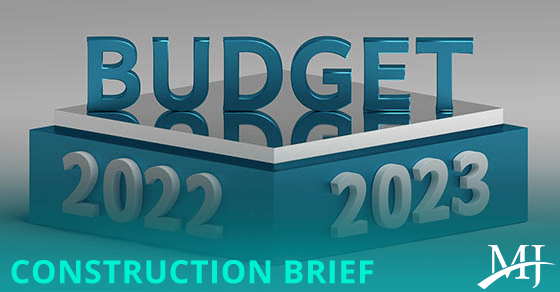 You are currently viewing Is your construction company’s 2023 budget built on a solid foundation?