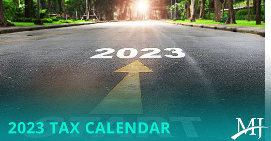 You are currently viewing 2023 Tax Calendar