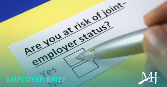 You are currently viewing New final rule on joint-employer status brings back broader criteria