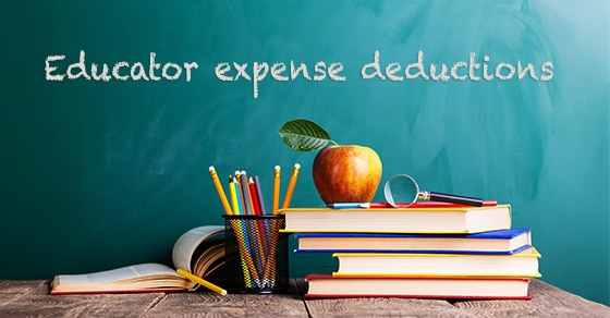Teachers and others can deduct eligible educator expenses this year — and more next year and beyond Mauldin & Jenkins