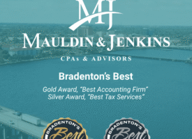 Leading Firm Mauldin & Jenkins Recognized as One of Bradenton’s Best