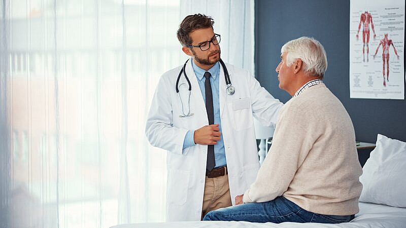 Medical,,Elderly,Man,Or,Doctor,With,Checkup,,Specialist,Advice,Or